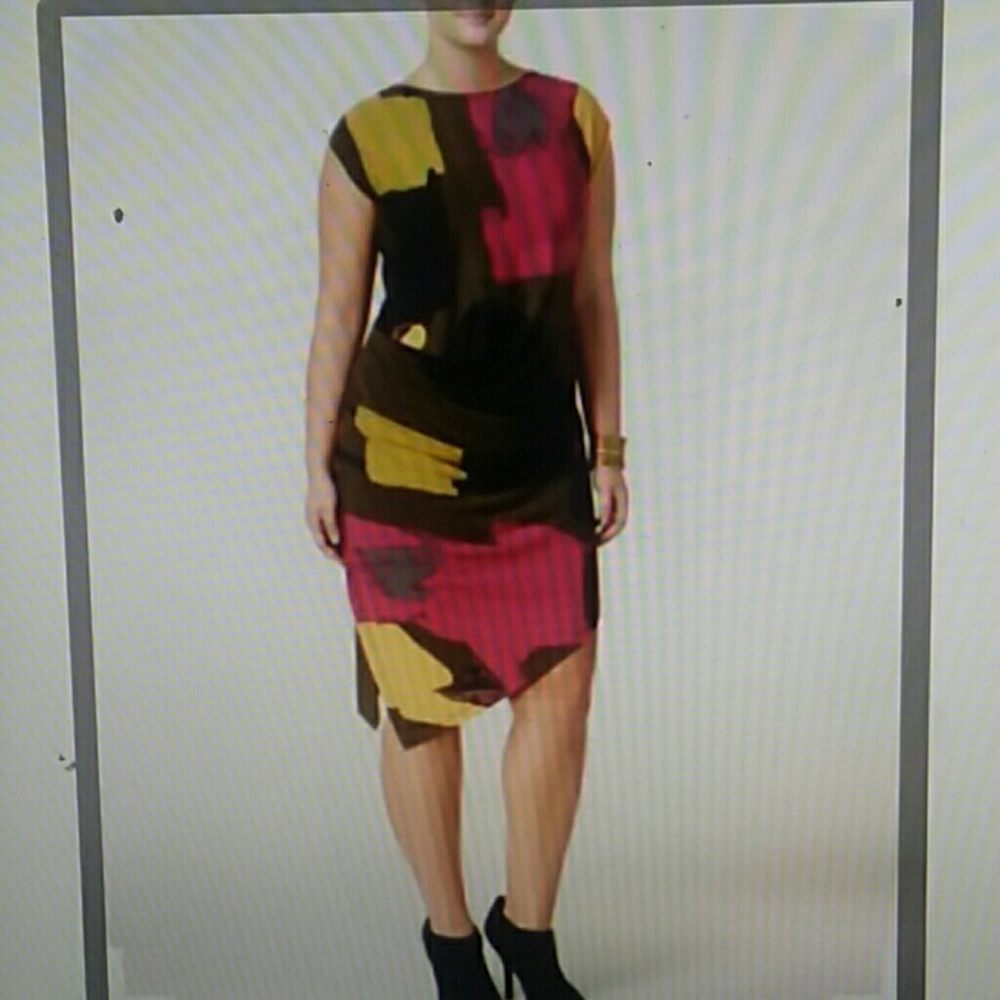 Rachel Roy Asymmetrical Dress